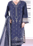 SMEMB-009- 3 Piece Embroidered Stitched Suit