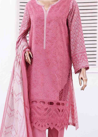 Bin Saeed Fabric - SMEMB-014 A- 3 Piece Embroidered Stitched Suit