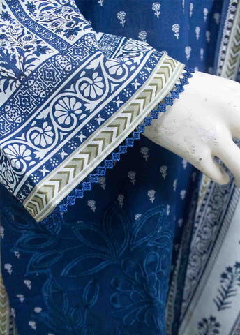 Bin Saeed Fabric - SMEMB-0342 3 Piece Embroidered Stitched Suit