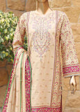 SMEMB-0352- 3 Piece Embroidered Stitched Suit