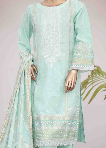 Bin Saeed Fabric - SMEMB-0355- 3 Piece Embroidered Stitched Suit