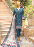 SMEMB-0661- 3 Piece Embroidered Stitched Suit