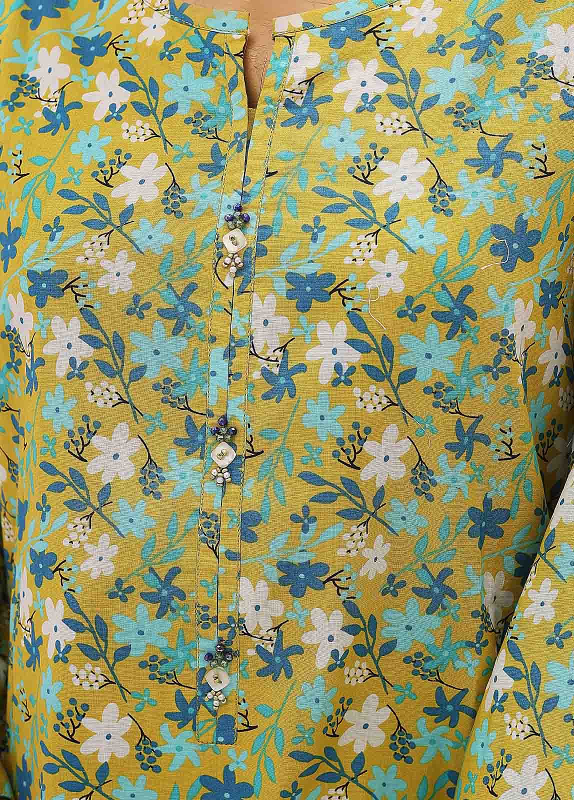 Bin Saeed Fabric - SMK-0110- 2 Piece Printed Stitched Co-ords