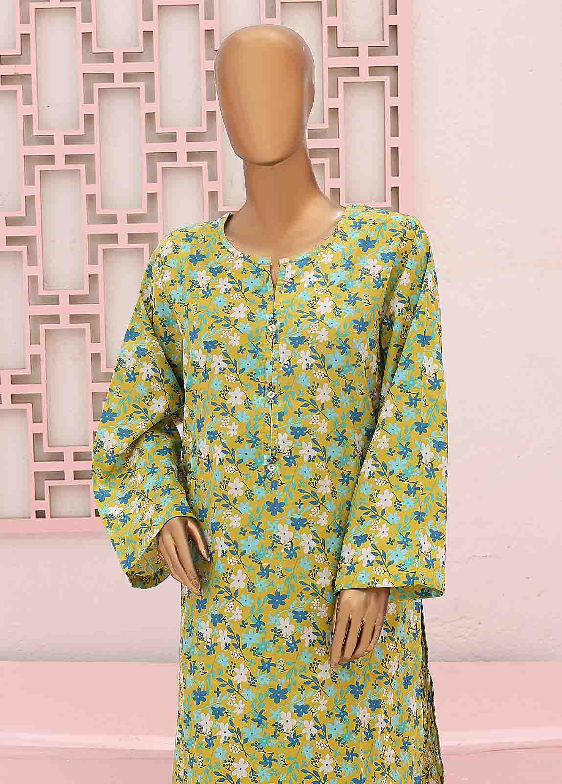 Bin Saeed Fabric - SMK-0110- 2 Piece Printed Stitched Co-ords