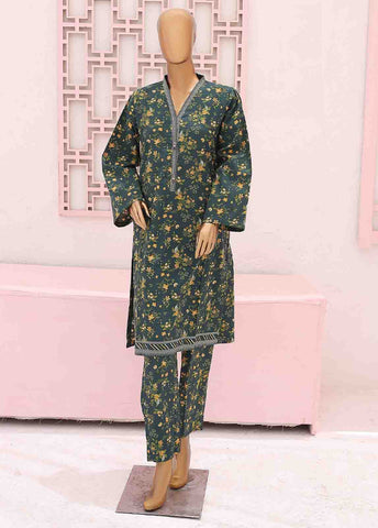 Bin Saeed Fabric - SMK-0115- 2 Piece Printed Stitched Co-ords