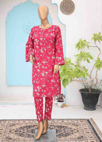 Bin Saeed Fabric - SMK-0119- 2 Piece Printed Stitched Co-ords