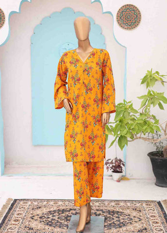 Bin Saeed Fabric - SMK-0120- 2 Piece Printed Stitched Co-ords