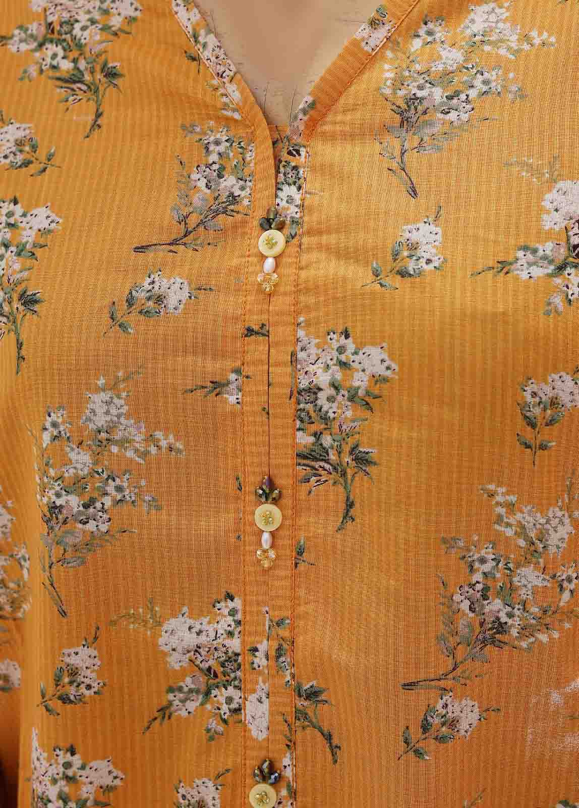 Bin Saeed Fabric - SMK-0122- 2 Piece Printed Stitched Co-ords