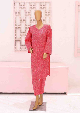 Bin Saeed Fabric - SMK-0123- 2 Piece Printed Stitched Co-ords