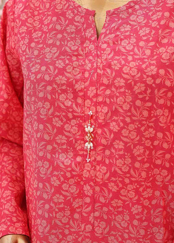 Bin Saeed Fabric - SMK-0123- 2 Piece Printed Stitched Co-ords