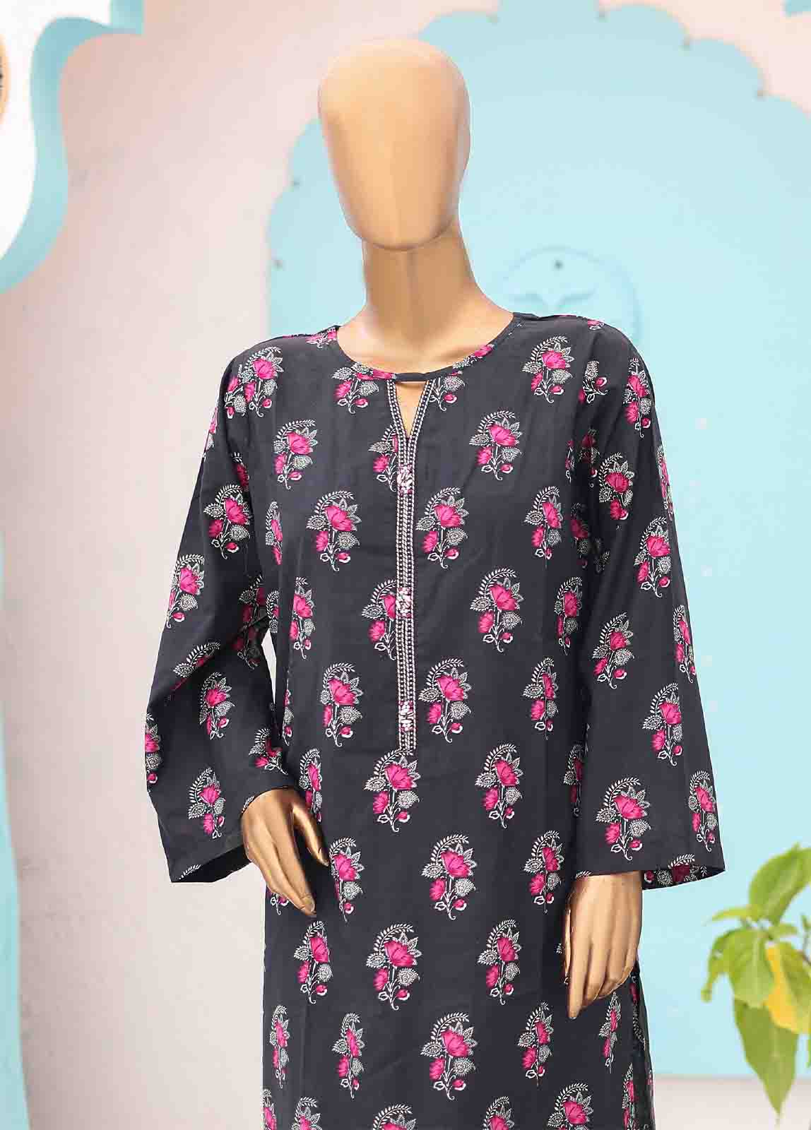 SMK-0125- 2 Piece Printed Stitched Co-ords