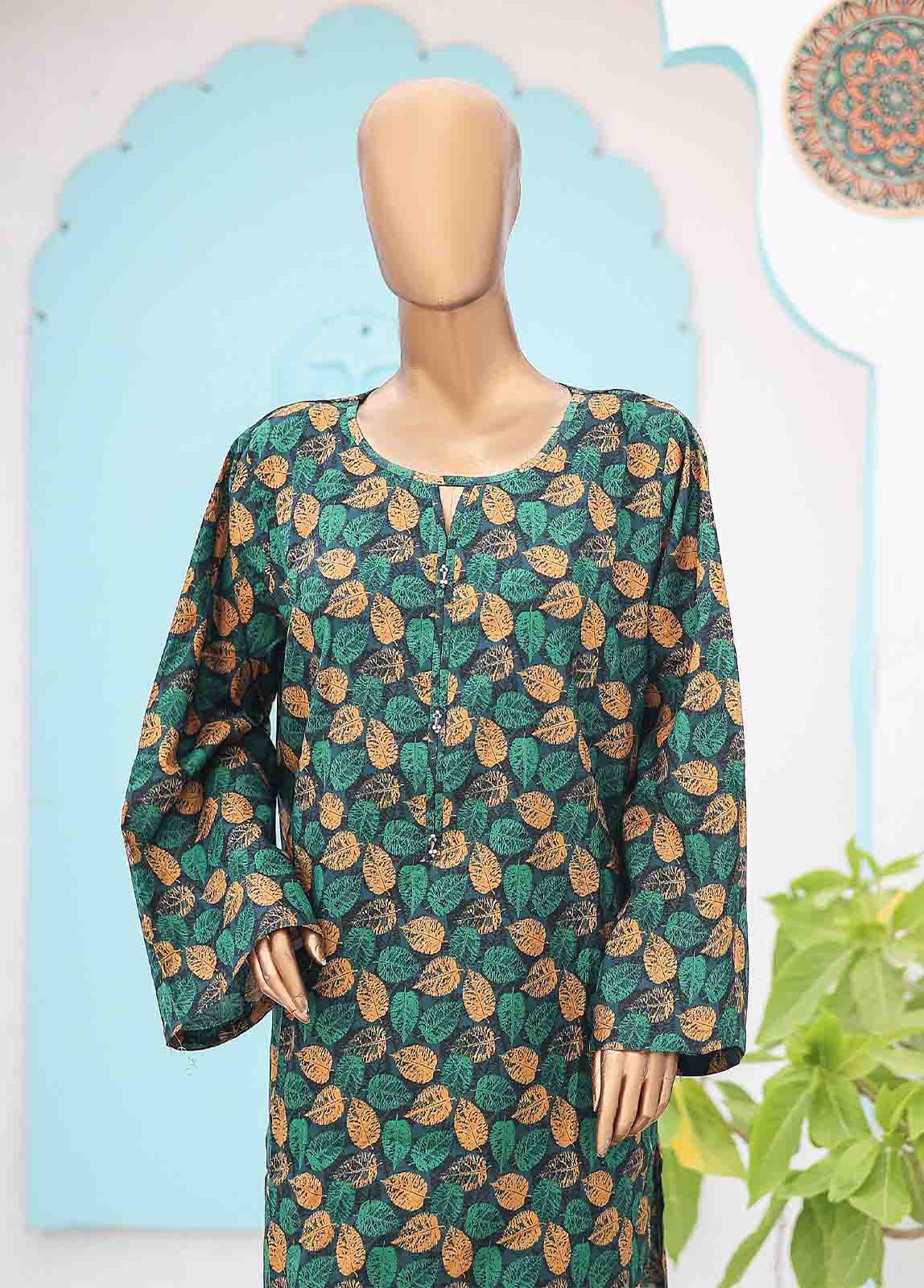 Bin Saeed Fabric - SMK-0126- 2 Piece Printed Stitched Co-ords
