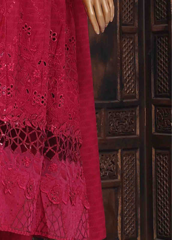 Bin Saeed Fabric - SMK-FR-0104 A- 3 Piece Luxury Frock Style Suit