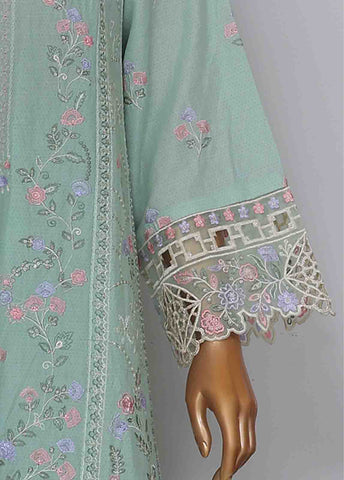 Bin Saeed Fabric - SMK-FR-0113 A- 3 Piece Luxury Frock Style Suit