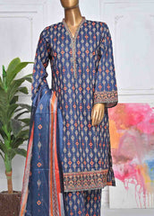 SMLE-0009-3 Piece Cotton Embroidered collection