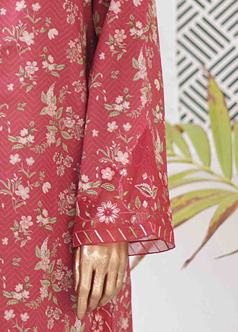 Bin Saeed Fabric - SMLE-0139-3 Piece Cutwork Kari Stitched Suit