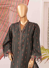 SMLE-0140 A-3 Piece Cutwork Kari Stitched Suit