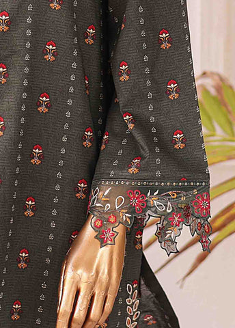 Bin Saeed Fabric - SMLE-0140 A-3 Piece Cutwork Kari Stitched Suit