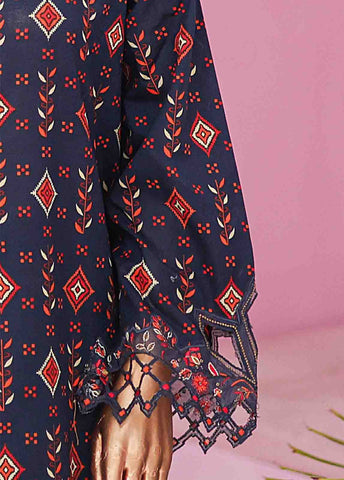 Bin Saeed Fabric - SMLE-0215 A-3 Piece Cutwork Kari Stitched Suit