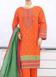SMLE-024- 3 Piece Embroidered Stitched Suit