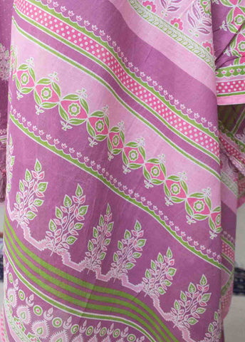 Bin Saeed Fabric - SMLE-0341-3 Piece Cutwork Kari Stitched Suit