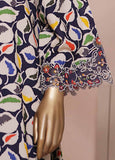 SMLE-587-FR-3 Piece Embroidered Frock Style