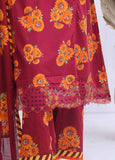 SMLE-591-FR-3 Piece Embroidered Frock Style