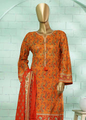 SMLF-0113-3 Piece Printed Stitched Suit