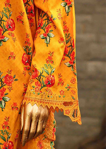 Bin Saeed Fabric - SMLF-0124-EMB- 3 Piece Embroidered Stitched Suit