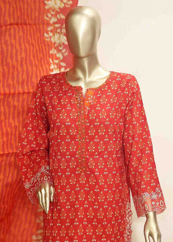 Bin Saeed Fabric - SMLF-0629-EMB- 3 Piece Embroidered Stitched Suit