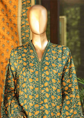 Bin Saeed Fabric - SMLF-0637-EMB- 3 Piece Embroidered Stitched Suit