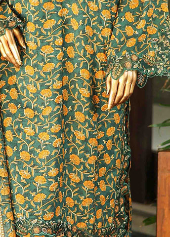 Bin Saeed Fabric - SMLF-0637-EMB- 3 Piece Embroidered Stitched Suit