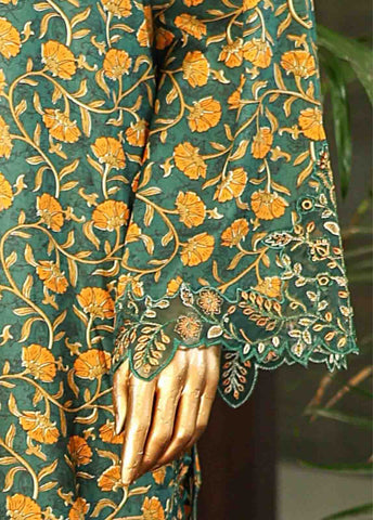 Bin Saeed Fabric - SMLF-0637-EMB- 3 Piece Embroidered Stitched Suit