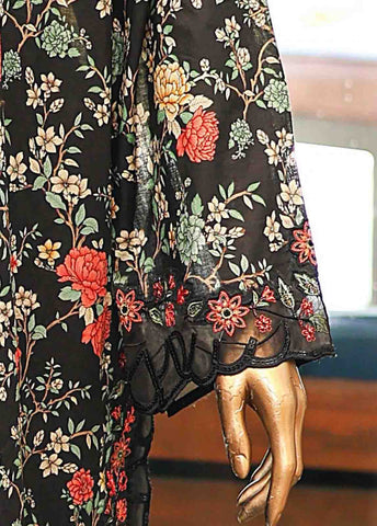 Bin Saeed Fabric - SMLF-0638-EMB- 3 Piece Embroidered Stitched Suit