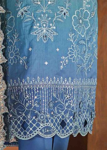 Bin Saeed Fabric - SMLF-0682 B- 3 Piece Embroidered Stitched Suit