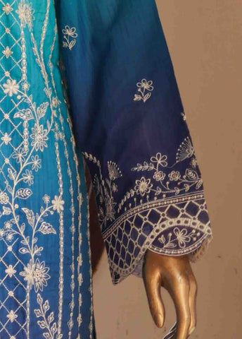 Bin Saeed Fabric - SMLF-0683 A- 3 Piece Embroidered Stitched Suit