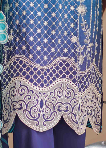 Bin Saeed Fabric - SMLF-0683 A- 3 Piece Embroidered Stitched Suit