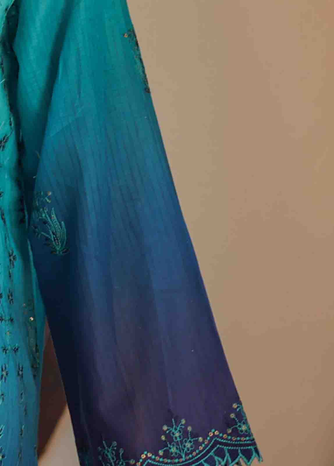 Bin Saeed Fabric - SMLF-0683 B- 3 Piece Embroidered Stitched Suit