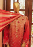 SMLF-0685 B- 3 Piece Embroidered Stitched Suit