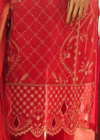 Bin Saeed Fabric - SMLF-0685 B- 3 Piece Embroidered Stitched Suit