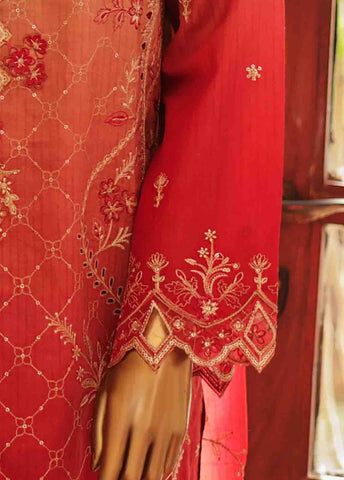 Bin Saeed Fabric - SMLF-0685 B- 3 Piece Embroidered Stitched Suit
