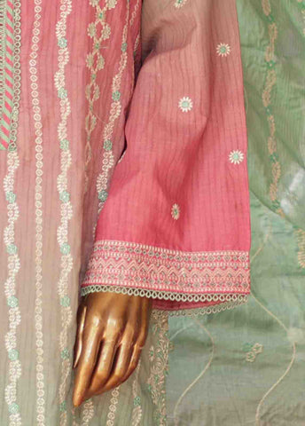 Bin Saeed Fabric - SMLF-0687 A- 3 Piece Embroidered Stitched Suit