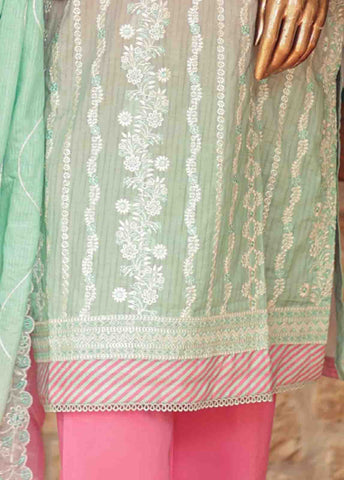 Bin Saeed Fabric - SMLF-0687 A- 3 Piece Embroidered Stitched Suit