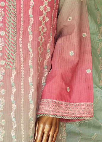 Bin Saeed Fabric - SMLF-0687 B- 3 Piece Embroidered Stitched Suit
