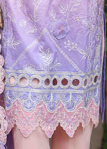 Bin Saeed Fabric - SMLF-0688 B- 3 Piece Embroidered Stitched Suit