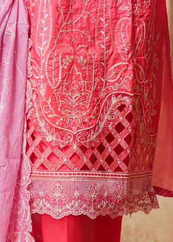 Bin Saeed Fabric - SMLF-0690 A- 3 Piece Embroidered Stitched Suit