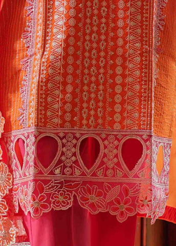 Bin Saeed Fabric - SMLF-0691 A- 3 Piece Embroidered Stitched Suit