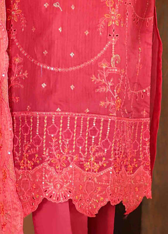 Bin Saeed Fabric - SMLF-0692 A- 3 Piece Embroidered Stitched Suit