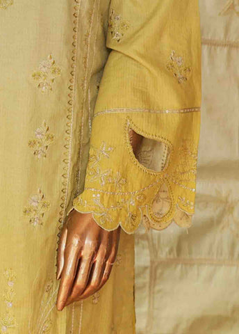 Bin Saeed Fabric - SMLF-0693 A- 3 Piece Embroidered Stitched Suit
