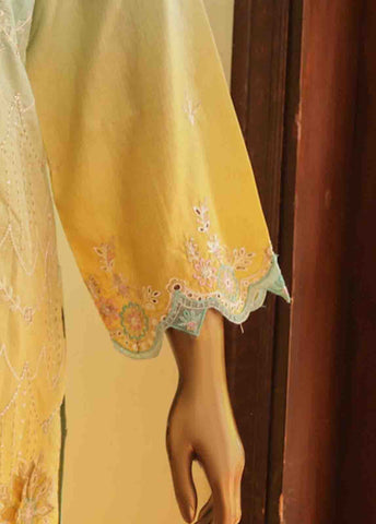 Bin Saeed Fabric - SMLF-0695 B- 3 Piece Embroidered Stitched Suit